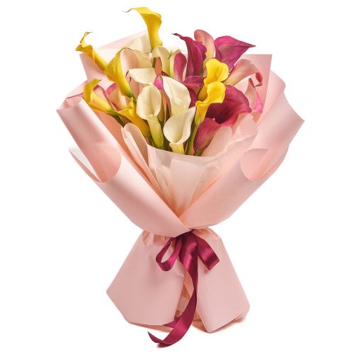 Цветочный букет «Калловая фантазия»