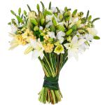 Свадебные букеты невесты из лилий