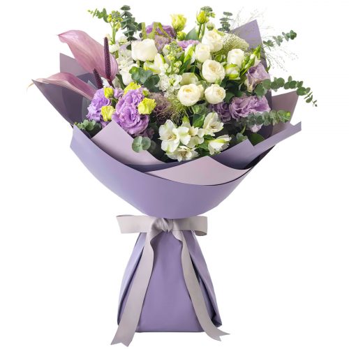 Цветочный букет «Сиреневый Вальс»