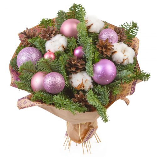 Флористический букет «Зимняя поэзия»