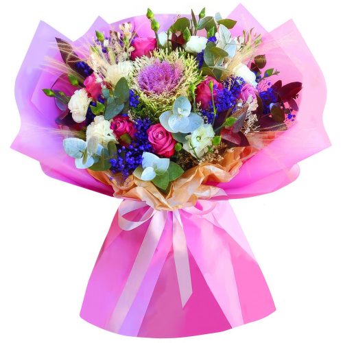 Флористический букет «Цветочный рай»