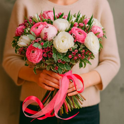 Букет цветов «Феерическая симфония»