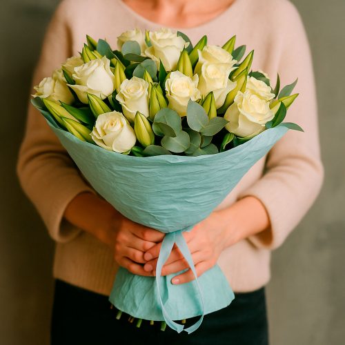 Букет цветов «Лунный танец»