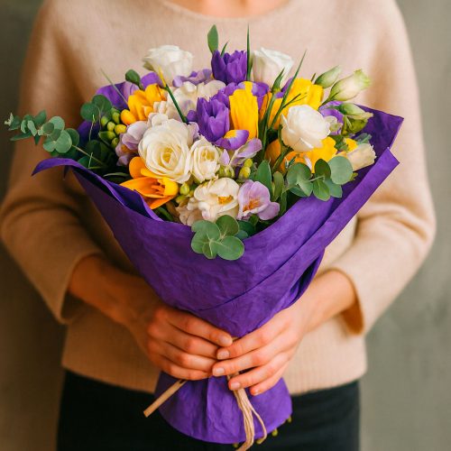 Букет цветов «Весенние луга»