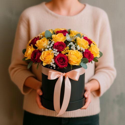 Цветочная композиция «Альба»